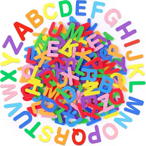 1312PCS Letter Stickers 8 Colors Foam Stickers Kids Foam Sticker On Letters for Student DIY Craft Su