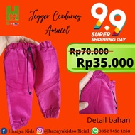 Jogger corduray amacol sz 2-4th fuchsia color