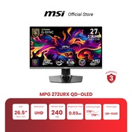 MSI Monitor MPG 272URX QD-OLED | 26.5" | QD-OLED | UHD | 0.03ms | 240Hz (จอคอมพิวเตอร์)[Pre-Order จั