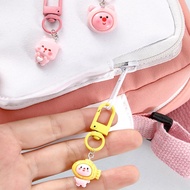 Color Buckle Mini Cartoon Loppy 3d Keychaint Student Accessories Schoolbag Pendant L1v9