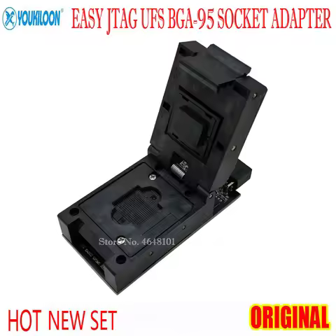 NEW Easyjtag EASY JTAG EMMC 6 IN 1 SOCKET,UFS BGA 95,153,254 SOCKET, ADAPTER For Easy JTAG Plus Box
