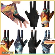 Left Hand Billiard Glove 3 Finger Snooker Cue Sport Glove Billiard Pool Glove
