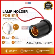 E14 Lamp Holder // E14 Holder Tapak Lampu E14 Screw 1pcs