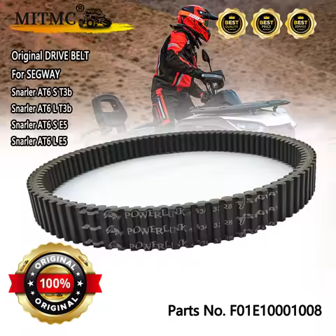 Original DRIVE BELT (Gats 934-33-28) For Segway Snarler ATV6 S & L ATV UTV CVT Parts F01E10001008