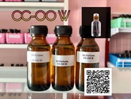 หัวเชื้อน้ำหอมแท้ไม่ผสมแอลกอฮอ กลิ่นCC-OO W ขวดละ100บาท ขนาด30มิล