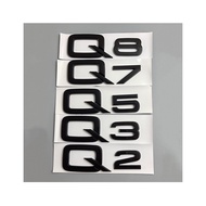 premium-ABS Black Q2 Q3 Q5 Q7 Q8 Car Sticker for Audi Auto Decals Accessories