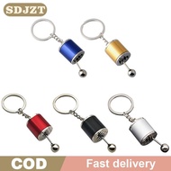 null Creative Car Speed Gearbox Gear Head Keychain Manual Lever Car Metal Keychain null