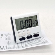 A21 JS-183 timer LCD Clock Digital Kitchen Alarm Count Up Down Magnetic CX105 Ready Stock Malaysia