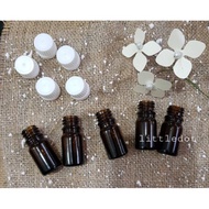 5ml amber glass bottle dropper