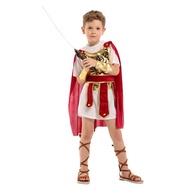 ชุด แฟนซี นักรบ ชุดนักรบกรีก ชุดนักรบโรมัน  ชุดแฟนซีเด็ก ฮาโลวีน Gladiator Boy Fancy Costume for Kid