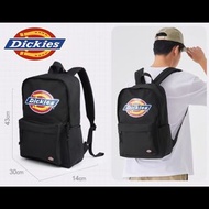 Dickies Back To School 背包系列 酷黑 經典標誌 DK-B003 LOGO 大容量後背包 雙肩包 防潑水 筆記本電腦背囊雙肩包背包 黑色 Laptop Backpack Blac