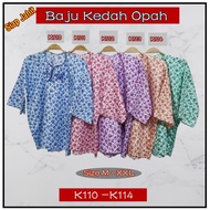 H&H Baju Kedah Opah sulam Leher Traditional Clothing K110-K129 (Plus Size S-XXL) Siap Jahit