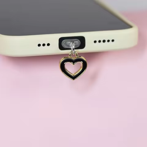 Connector Cover Acrylic Dust Plug Pendant Cute Phone Accessory For Phone Android Phone Iphone