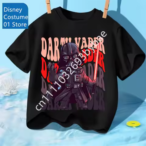 2026 Star Wars Boba Fett Boys Graphic T Shirt Kids Casual Short Sleeve Tee Bounty Hunter Apparel