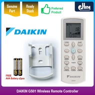 GS01 Remote Controller | DAIKIN Genuine Part 1hp ~ 6hp Air-cond **FREE AAA Battery x2pcs | R04089038