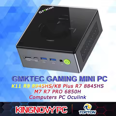 GMKtec Gaming Mini PC K11 K8 Plus M7 AMD Ryzen 9 8945HS 8845HS 6850H Computers PC Oculink WiFi 6 USB