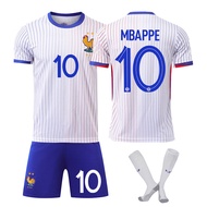 French away white No.10 Mbappé 9 Gill 11 Dembele football suit jersey