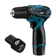 DHT bor tangan batrai/bor cas murah promo /bor mini 10 mm Baterai 12V Plus Acc! YUKIDO -SET Bor Obeng Bor Bolak Balik 12 V Charger Cordless Drill Charging spt jld ryu nankai dan makita