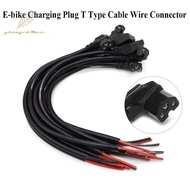 FREEYIO785 E-bike Charging Plug 6 Styles Cable Wire Connector Interface Cable Wire T Type Cable