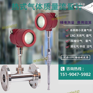 【好康免運】熱式氣體質量流量計壓縮空氣瓦斯氮氣氧氣沼氣瓦斯插入式流量計