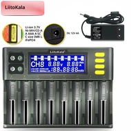 LiitoKala Lii-S12 Lii-S8 Lii-PD4 Lii-PD2 Lii-500S 3.7V 18650 18350 แบตเตอรี่ Charger Auto-Polarity ต