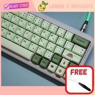 [READY STOCK] Matcha PBT Keycaps l XDA Profile l 124 Keys l 61 68 84 87 98 104 108 Mechanical Keyboa