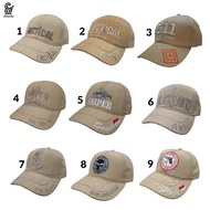 DANEESHOP Topi Baseball TacticalGlockSniperBlackhawkEmerson Kanvas Krem / Topi Outdoor