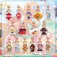Cookie Run: Kingdom Keychain Game Cookie Run Acrylic Backpack Pendant decfeyemy