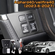 1pcs Alphard 40 vellfire 40 (2023.6-2027) driver's door control panel assembly car interior door pan