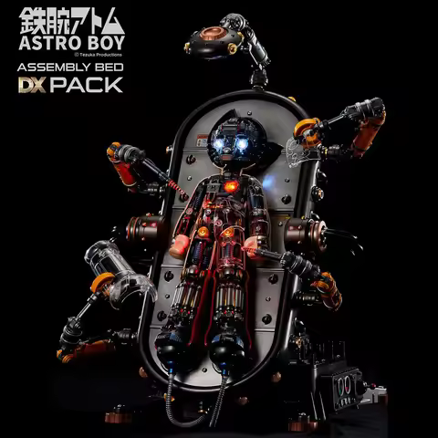 BlItzway DX Pack BW-NS-50203 Astro Boy Superb Anime Statue Assembly bed Pack Assembly station DX Edi