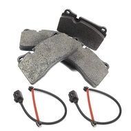 7L6698151E 7L0907637 FRONT BRAKE PAD SET WITH SENSOR FOR AUDI Q5 B8.5 FACELIFT VW TOUAREG MK1 MK2 3.