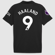M City Away Soccer Jersey 25/26 HAALAND 9 Football Shirts Fan Version S-4XL