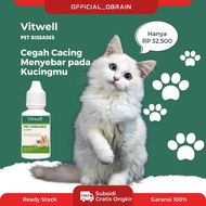 Ready VITWELL PET DISEASES Obat Cacing Kucing Anggora Kecil Anakan
