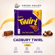 Cadbury UK Twirl 5 Bars 107g