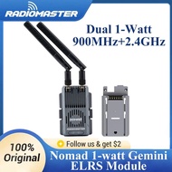 Radiomaster Nomad 2.4GHz 900MHz Dual Band RF Module Dual 1000mW Dual band Gemini ELRS FCC Nano/Micro
