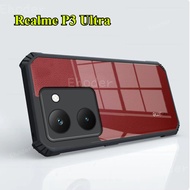 Shockproof Armor Casing For Realme P3 Ultra 5G 2025 Phone Case Transparent Acrylic Cover For RealmeP