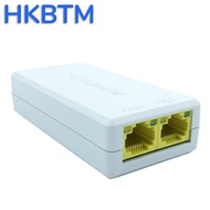 HKBTM Gigabit 2 Port POE Extender IEEE 802.3af/at PoE+ Standard 10/100/1000Mbps POE Repeater 100 met