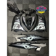 🇻🇳 COVERSET LC135 V2 V3 BATIK HITAM SILVER BATIK BLUE YAMAHA LC135 COVERSET SIAP TANAM STRIPE TANAM 