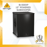 Behringer B1500XP High-Performance Active 3000 Watt PA Subwoofer with 15" Turbosound Speaker and Built-In Crossover