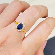 Cincin set anak dan dewasa emas asli kadar 700 750 16k 17k liontin lady diana whitegold permata warn