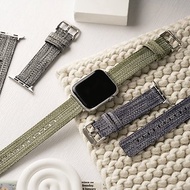 Apple watch - 【涼涼夏日】混色編織 蘋果錶帶
