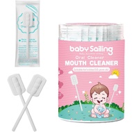 Baby Mouth Cleaner 0-3 Years Baby Oral Cleaner Kapas Cotton Toothbrush Oral Care Baby Gauze Sticks T