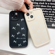 Casing Anti-fall Angel Eye Design Phone Case Motif Cyan White Bowknot for OPPO Reno 12 11 10 8 7 6 5