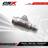 Silincer Racing CSX - Type gen 1 by CSX FACTORY MUFFLER