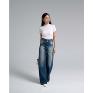 BCK - Calysta Women's Highwaist Culottes Jeans Seluar Jeans Perempuan