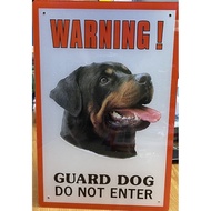 BEWARE OF DOG SIGN BOARD