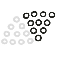 [mfnpqcn] Pack of 10 Brass Instrument Trumpet Wool Felt Washers Pads Protectors Dia. 17mm