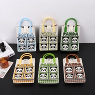 handbag nunu handbag Chengdu Giant Panda Base Souvenir Bag Messenger Bag Rajutan Cross Bag 2024 Pers