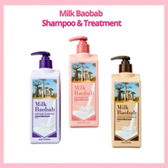 [Milk Baobab] Shampoo, Treatment 500ml/1000ml