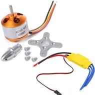 XXD A2212 A2208 930KV 1000KV 1400KV 2200KV 2700KV Brushless Motor with 30A Brushless ESC Motor Speed